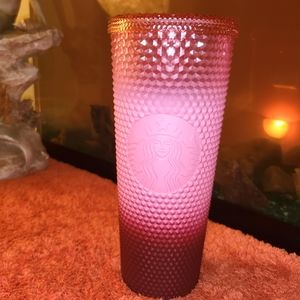 Starbucks Pink Studded 24 oz Cup